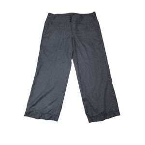 The Limited Drew Fit Black & White Polka Dot Pants Size 12